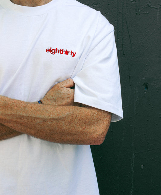 putting the tee to work: the new eighthirty classic tee is here